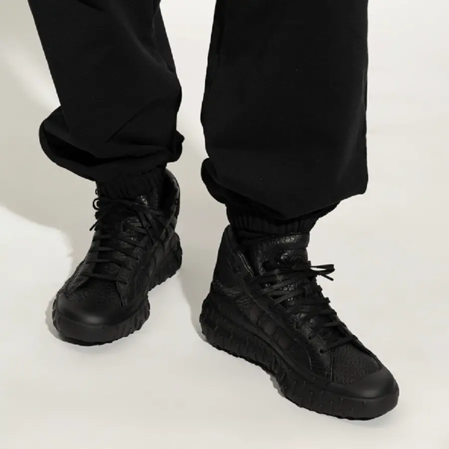 Giày Adidas Y-3 GR.1P High ‘Triple Black’ HQ5994 - Ảnh 5
