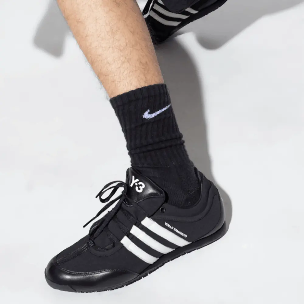 Giày Adidas Y-3 Boxing ‘Black White’ GZ9170 - Ảnh 3