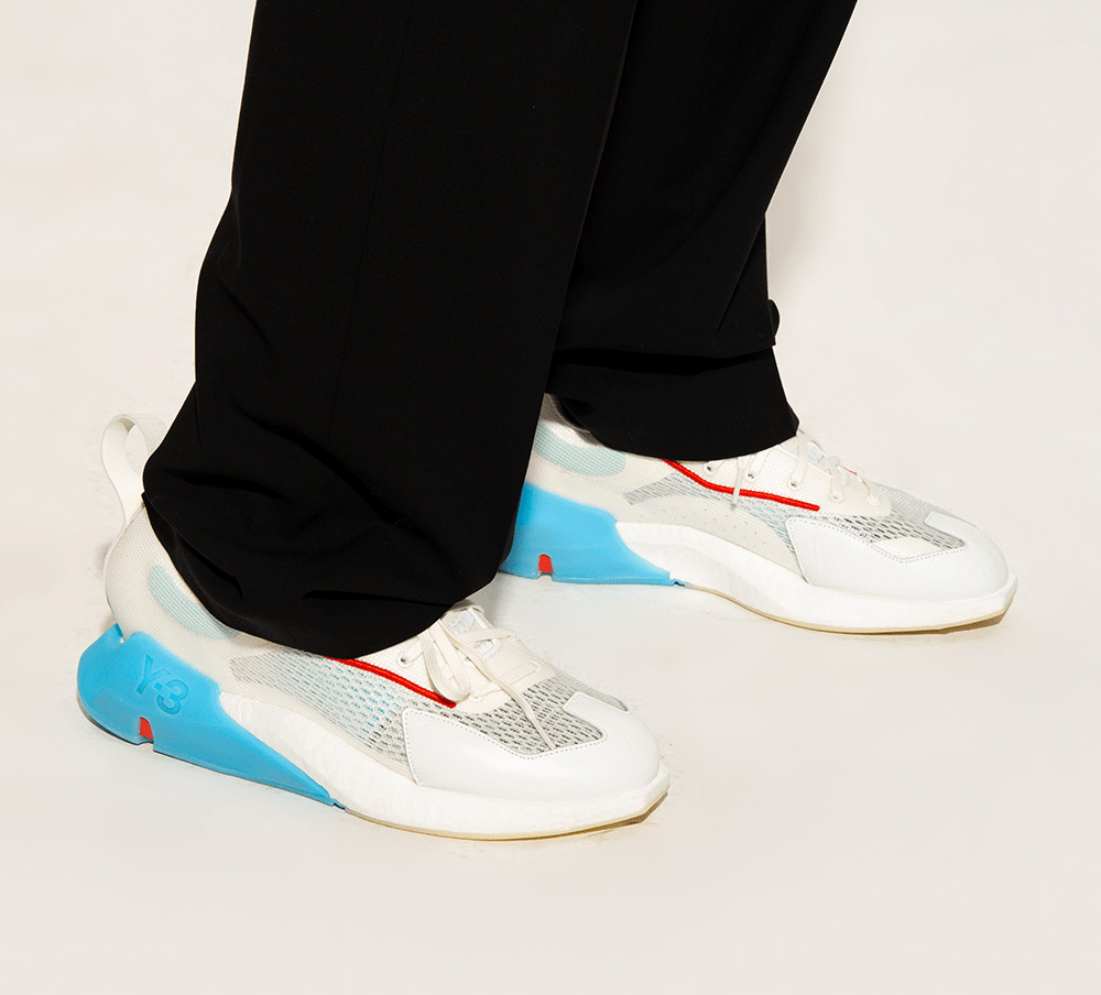 Giày Adidas Y-3 Orisan ‘White Bright Cyan’ GW8653 - Ảnh 6