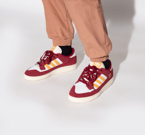 Alternative view of Giày Adidas Centennial 85 Low ‘Collegiate Burgundy Gold’ HQ7047