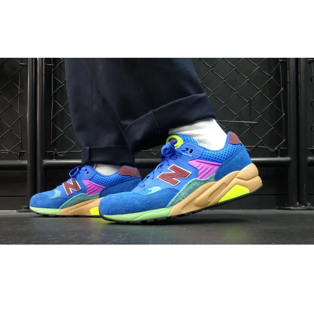 Giày New Balance 580 'Blue Multi-Color Gum' MT580HSB - Ảnh 6