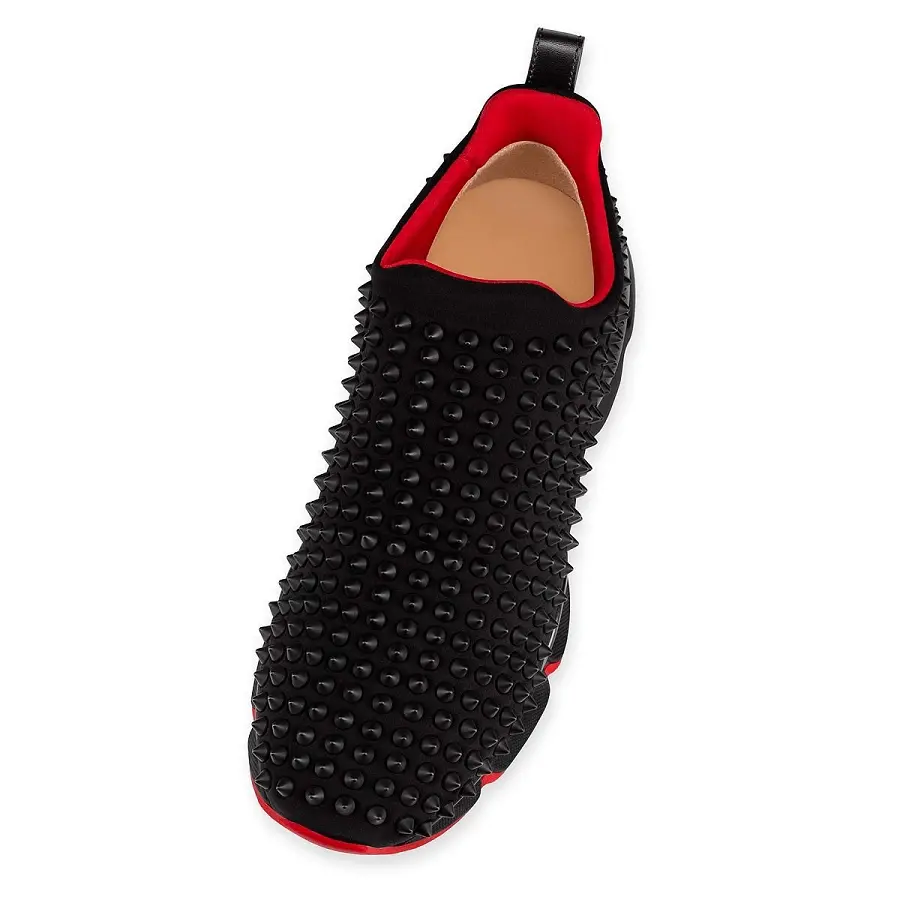 Giày Christian Louboutin Spike Sock 'Black Red' 1190555B026 - Ảnh 4