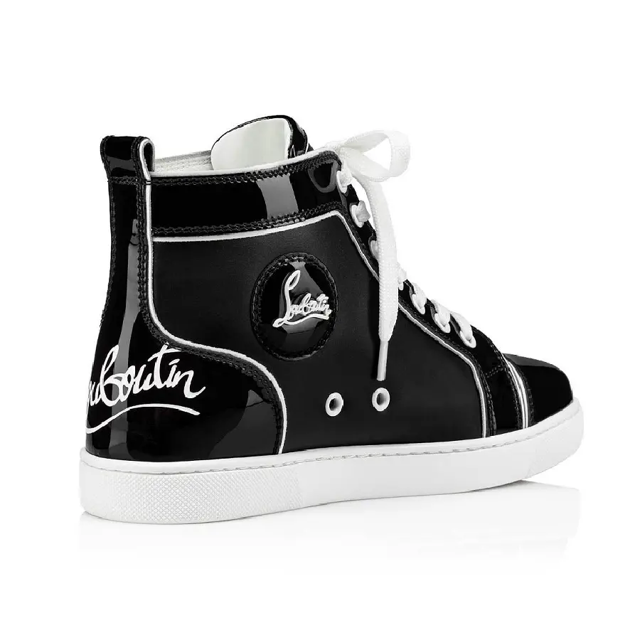 Giày Christian Louboutin Fun Louis 'Black White' 3210908Q003 - Ảnh 3