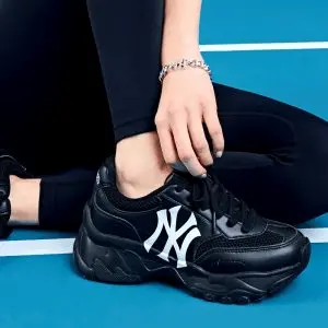 Giày MLB Bigball Chunky Mesh New York Yankees 'Black' 3ASHCE12N-50BKS - Ảnh 6