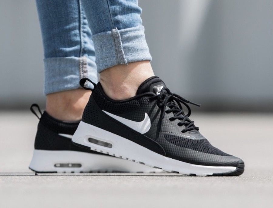Giày Nike Air Max Thea 'Black Summit White' 599409-020 - Ảnh 4