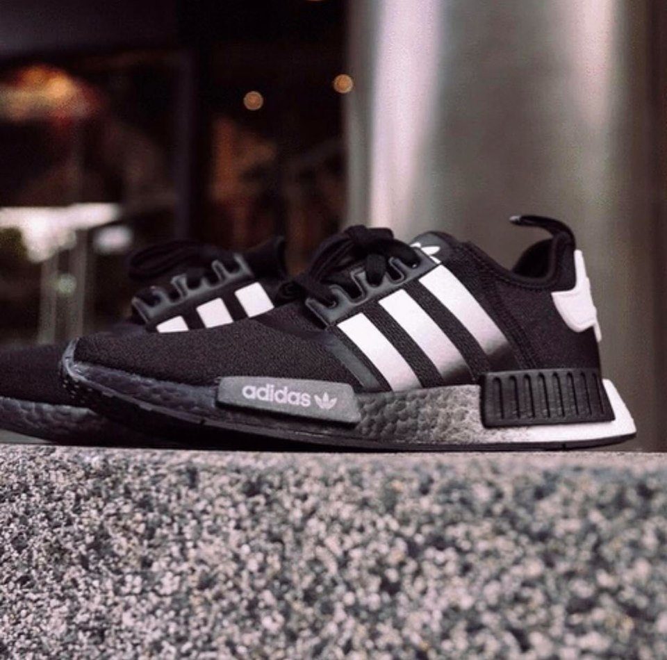 Giày Adidas NMD R1 'Black Silver' EG7399 - Ảnh 3