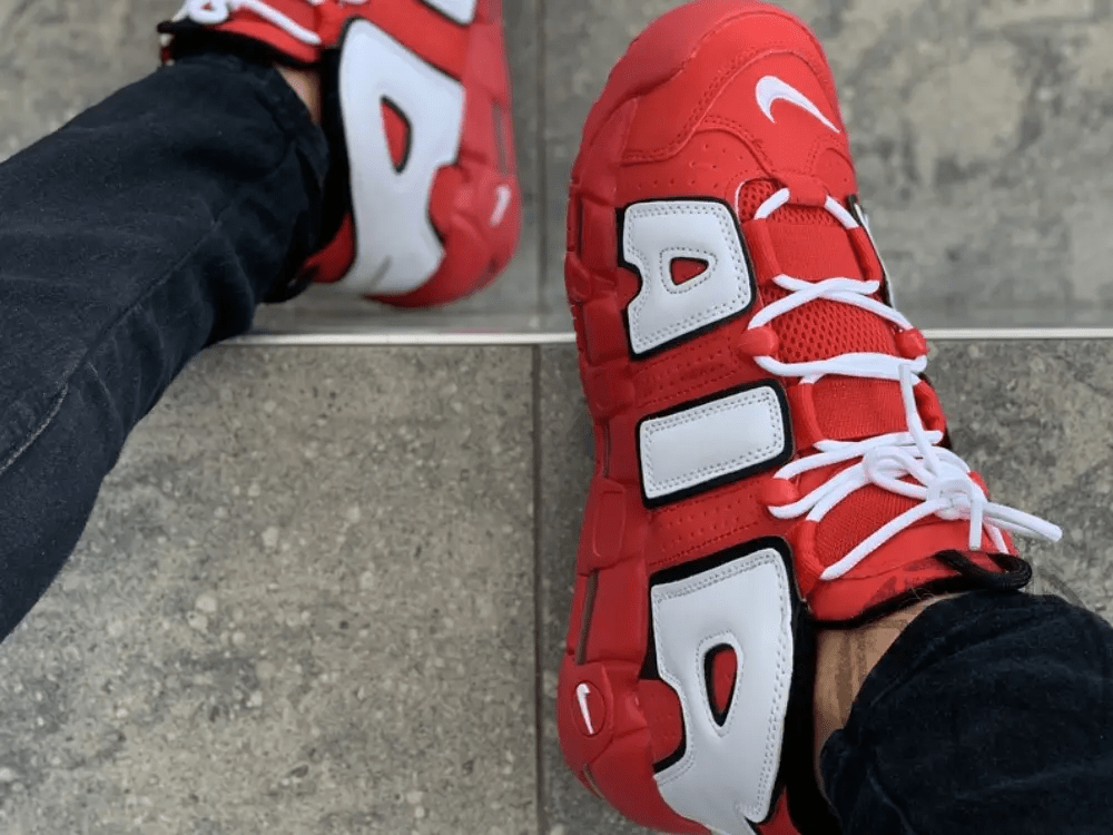 Giày Nike Air More Uptempo GS 'Hoop Pack' CD9402-600 - Ảnh 2
