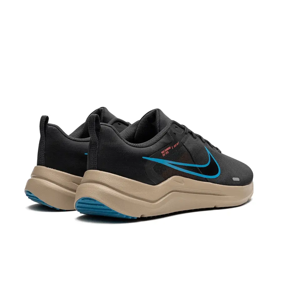 Giày Nike Downshifter 12 ‘Dark Smoke Grey Laser Blue’ DD9293-008 - Ảnh 5