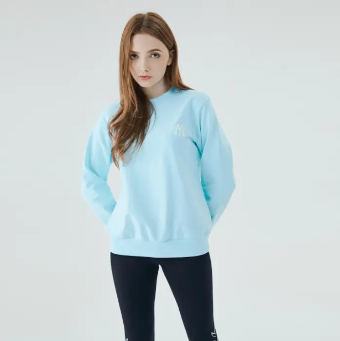 Áo MLB Sweater NY Mint 31MT03011-50T - Ảnh 3
