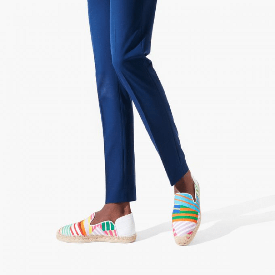 Giày Christian Louboutin Espadon Shoes 'Multicolor' 3220109J322 - Ảnh 2