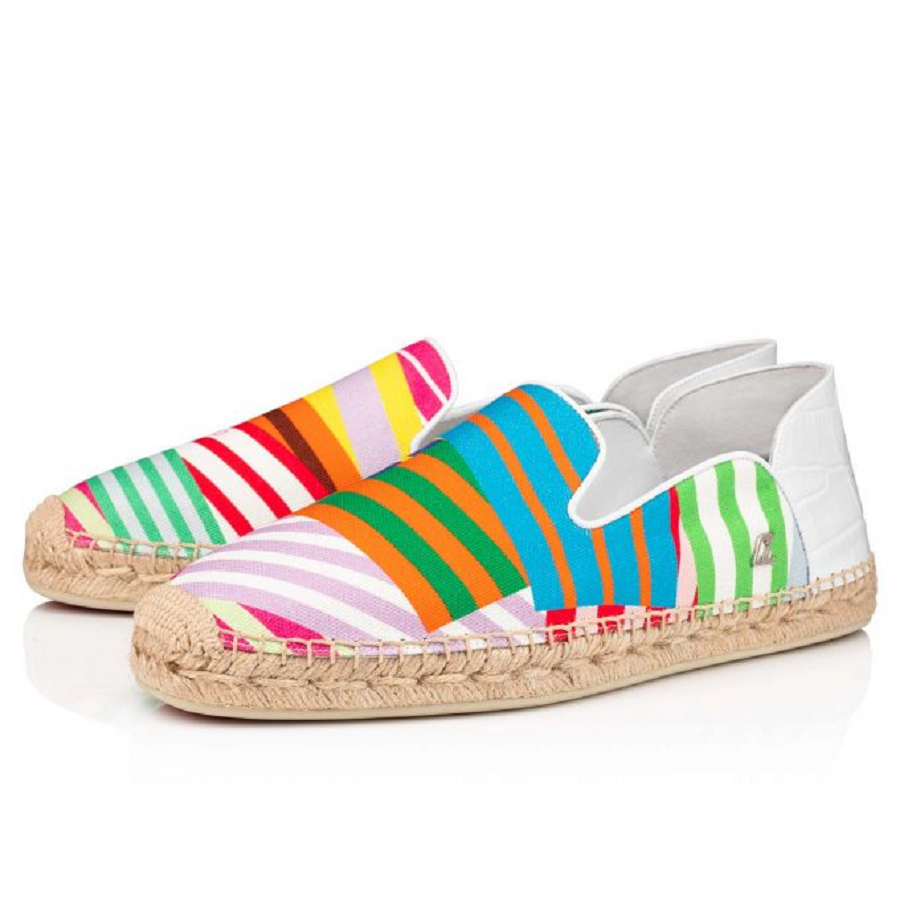 Giày Christian Louboutin Espadon Shoes 'Multicolor' 3220109J322 - Ảnh 3