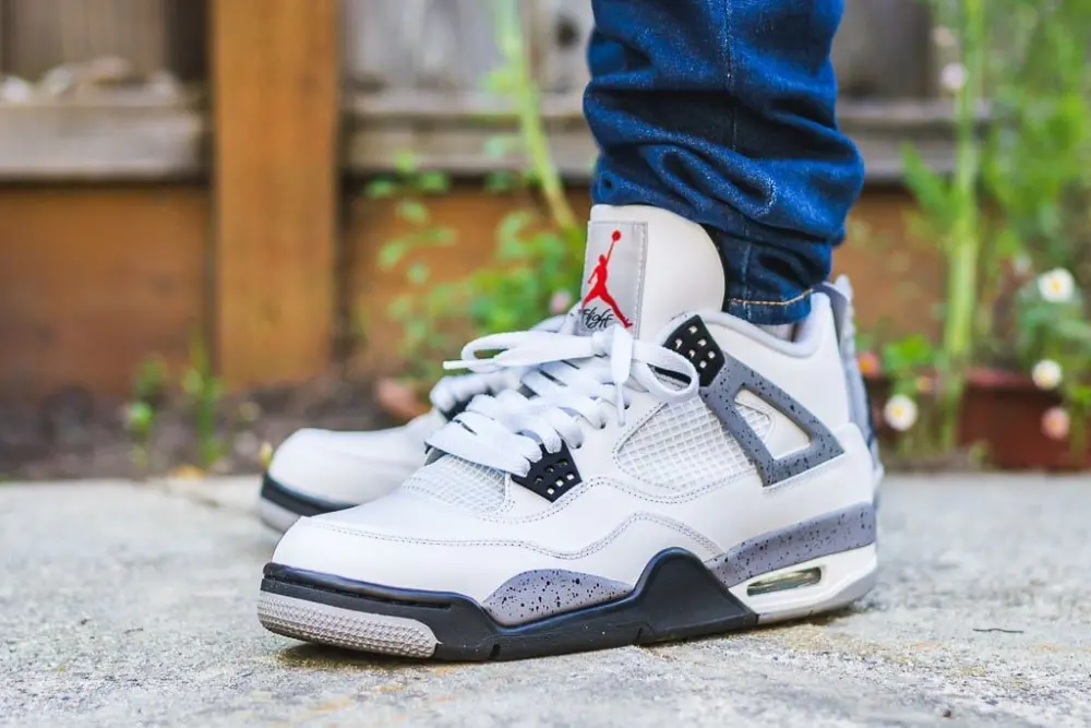 Giày Nike Air Jordan 4 Golf 'White Cement' CU9981-100 - Ảnh 4