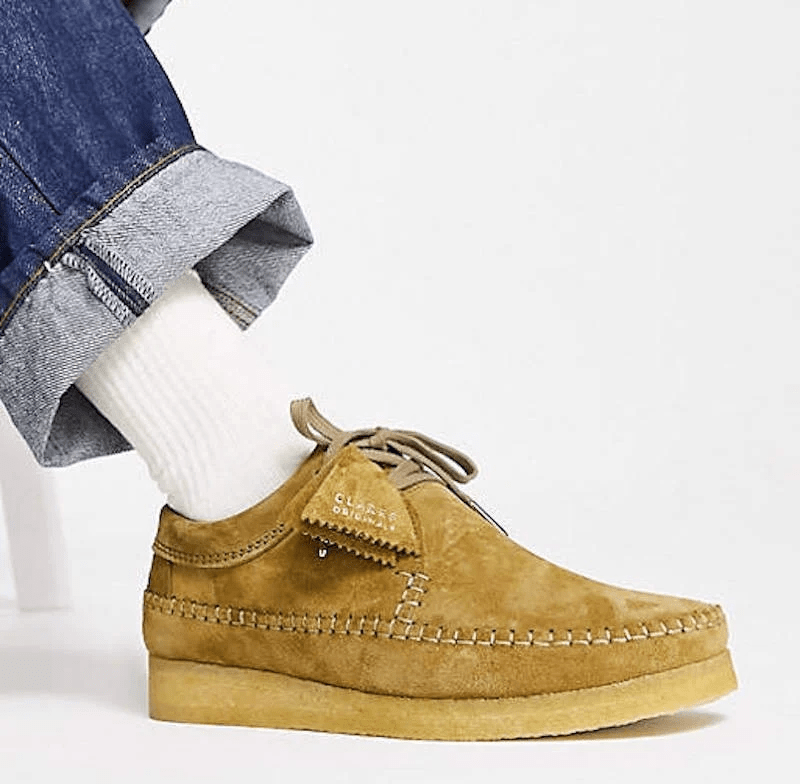 Giày Clarks x LVC Weaver 'Yellow Combi' 261-60321 - Ảnh 3