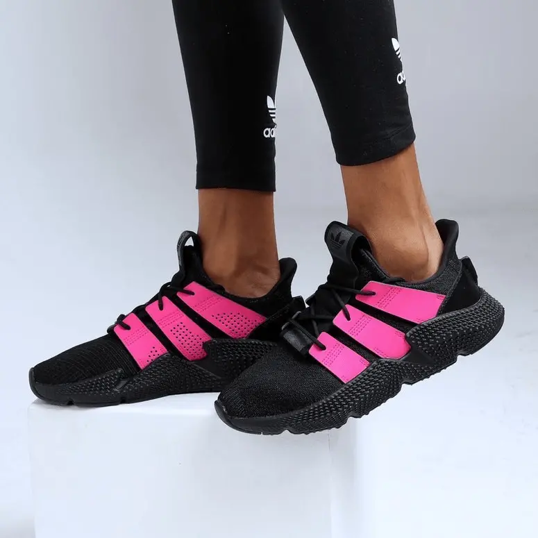 Giày Adidas Wmns Prophere 'Black Shock Pink' B37660 - Ảnh 3