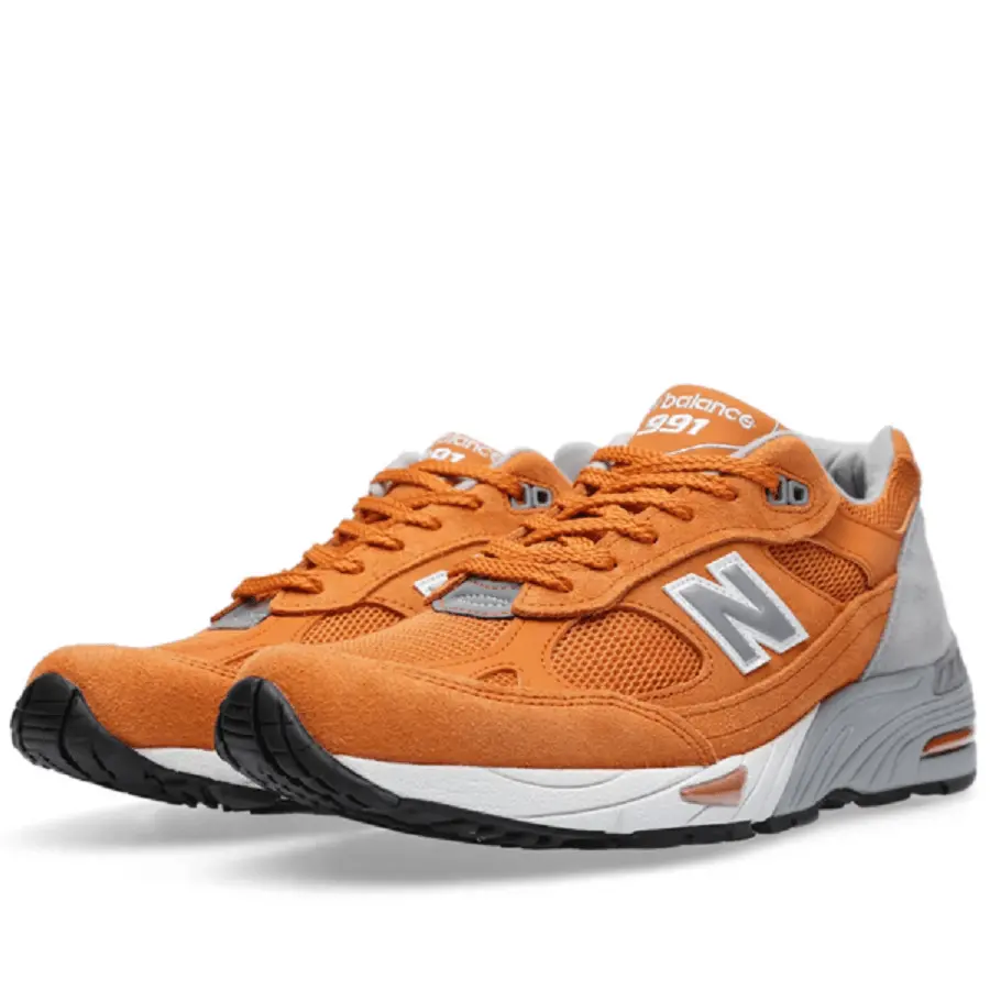 Giày New Balance 991 Made in England ‘Orange’ M991OGW - Ảnh 3