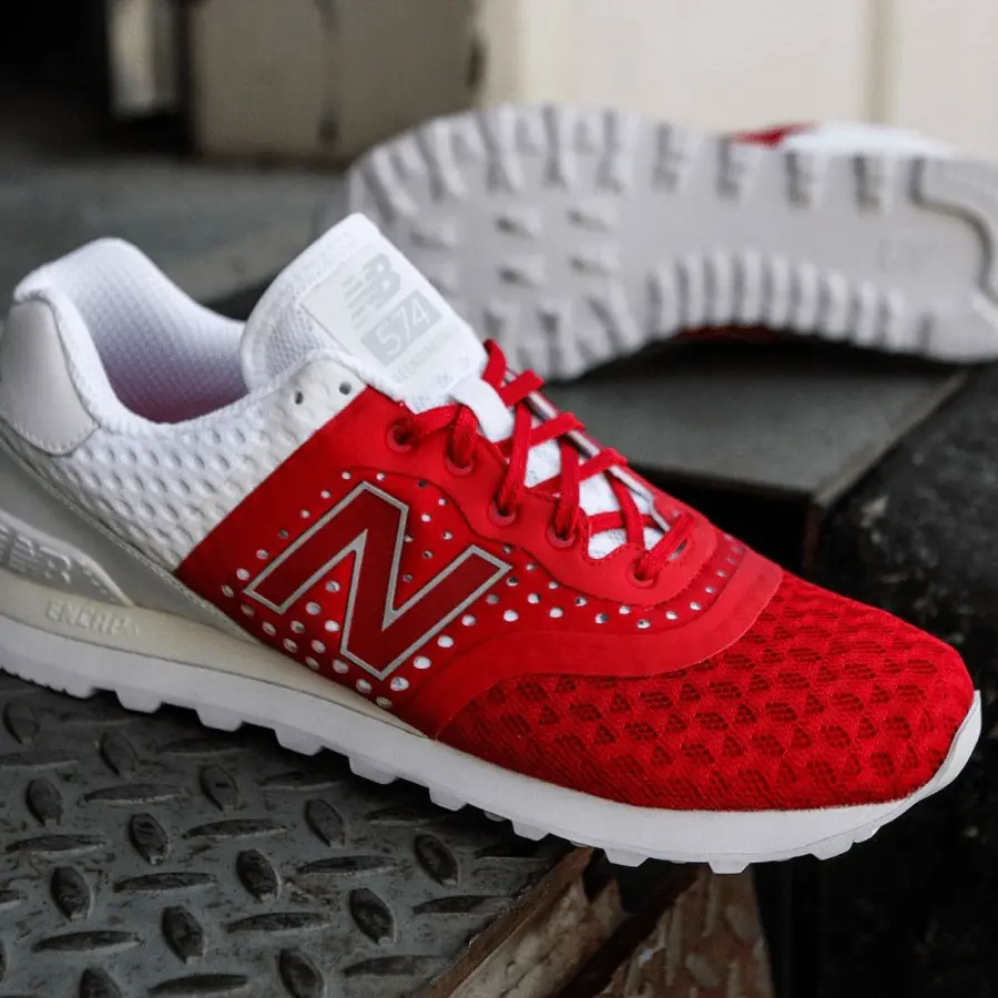 Giày New Balance 574 Re-engineered Breathe 'Red' MTL574MR - Ảnh 4
