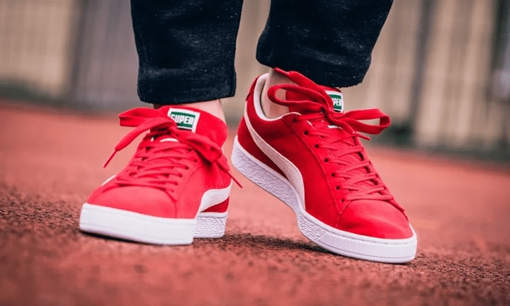 Giày Puma Super Suede 'Red' 365748-01 - Ảnh 4