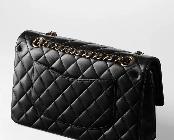 Túi Chanel Large Classic Handbag Calfskin 'Black' A01112-Y01295-94305 - Ảnh 4