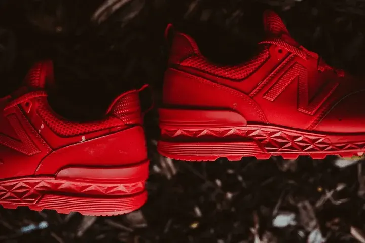 Giày New Balance 574 'Red' MS574SCP - Ảnh 4