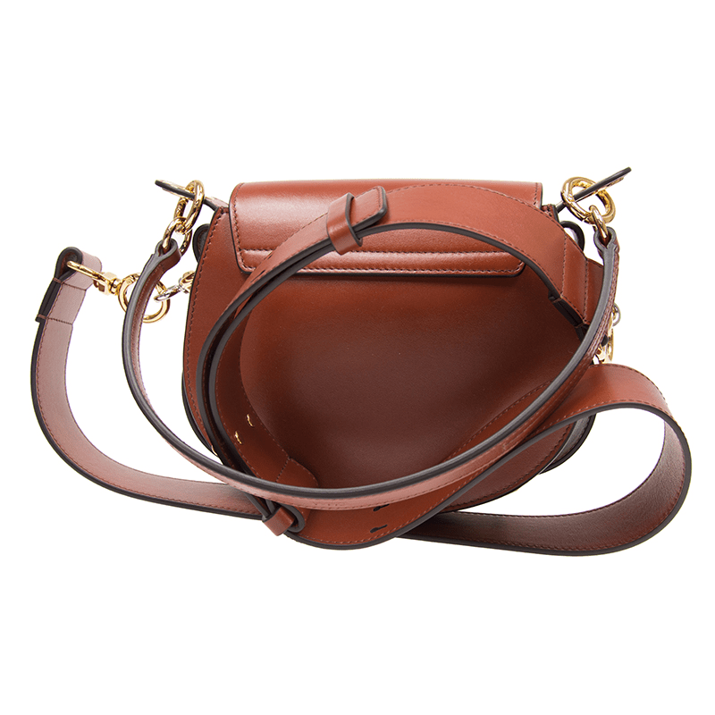 Túi Chloé Small Tess Shoulder Bag 'Sepia Brown' CHC18WS153A3727S - Ảnh 3