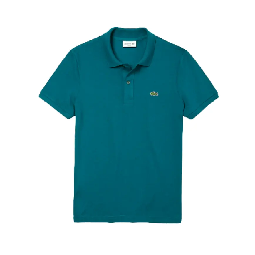 Áo Lacoste Petit Piqué Slim Fit Polo Shirt Dark Green