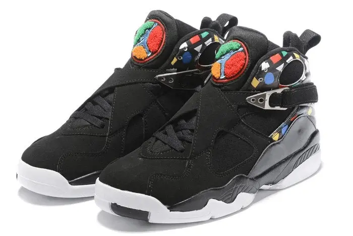 Alternative view of Giày Nike Wmns Air Jordan 8 Retro 'Quai 54' CJ9218-001