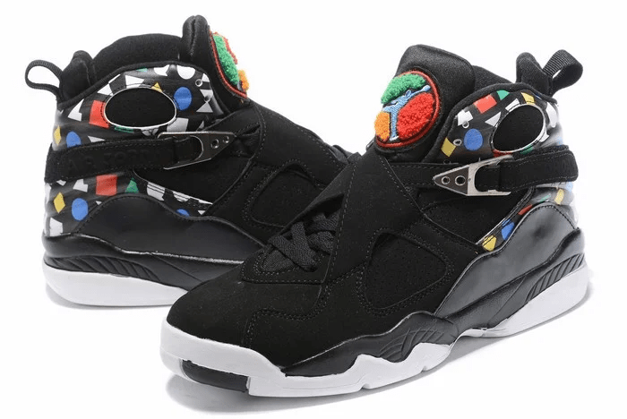 Giày Nike Wmns Air Jordan 8 Retro 'Quai 54' CJ9218-001 - Ảnh 3