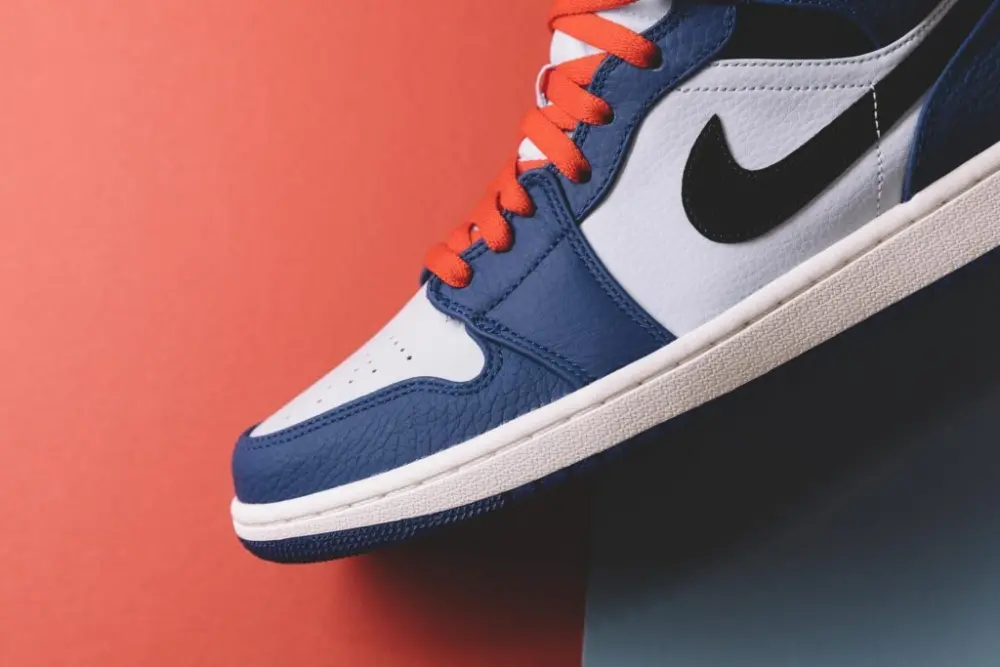Giày Nike Air Jordan 1 Retro Mid SE 'Deep Royal Blue' 852542-400 - Ảnh 3