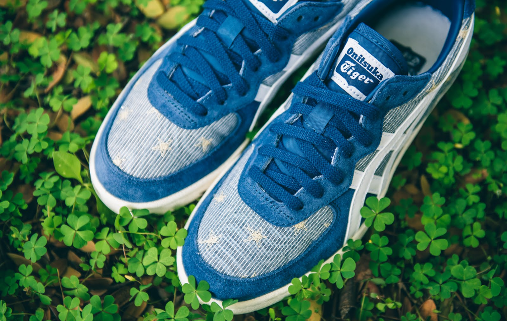 Giày Onitsuka Tiger GSM 'Blue White' 1182A030-400 - Ảnh 4