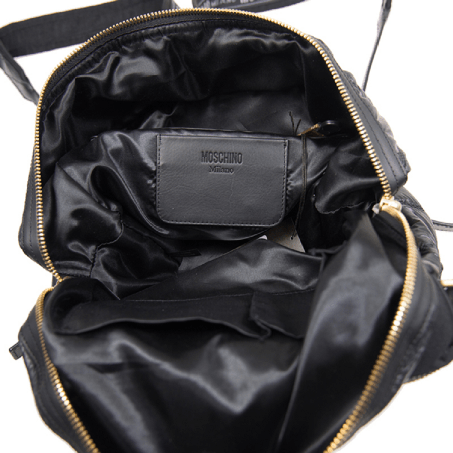Balo Moschino Logo Quilted Nylon ‘Black’ B760582071555 - Ảnh 4