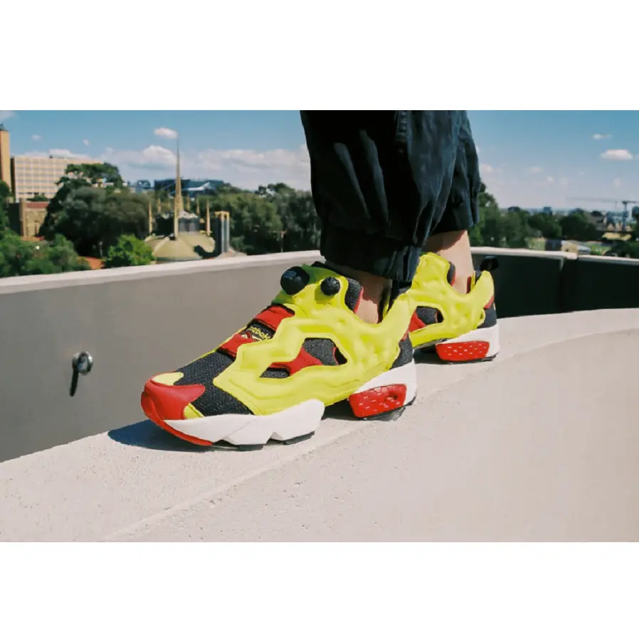 Alternative view of Giày Reebok InstaPump Fury Prototype 'Citron' EF3014