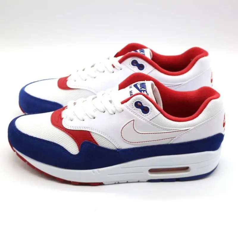 Alternative view of Giày Nike Air Max 1 White Red Blue CJ9927-100