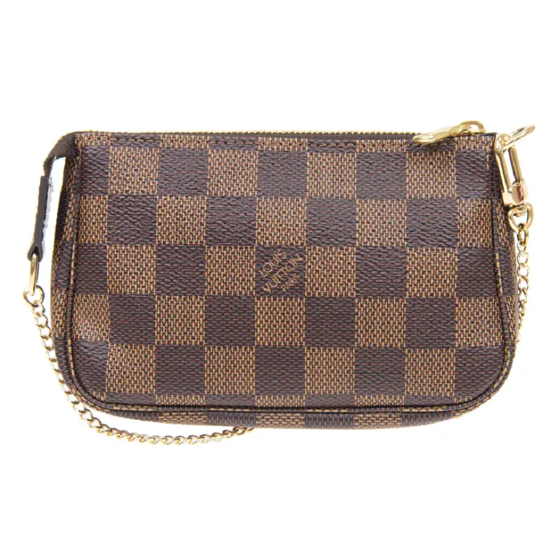 Túi Louis Vuitton Damier Ebène Canvas Mini Leather Bag N58009