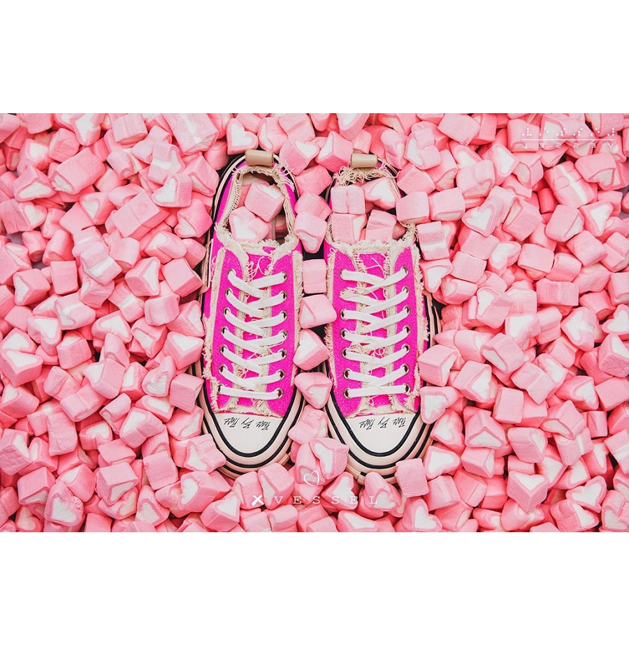 Giày xVESSEL G.O.P. Lows Candy Pink S19X001YH - Ảnh 8