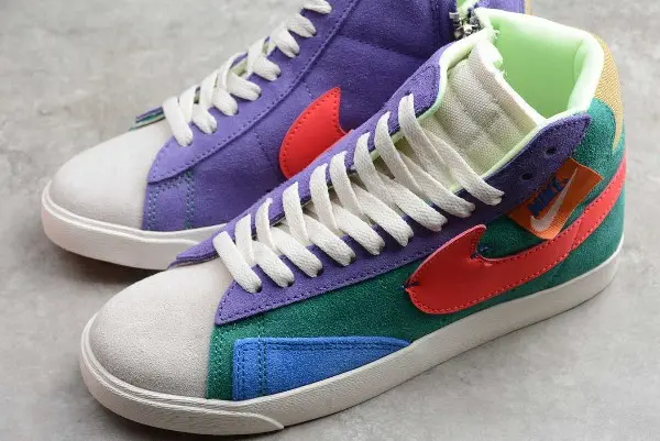 Giày Nike Wmns Blazer Mid Rebel 'Multi-Color' CQ7786-561 - Ảnh 3