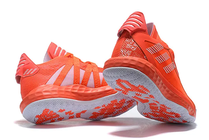 Giày Adidas Dame 6 'Solar Red' FU6808 - Ảnh 3