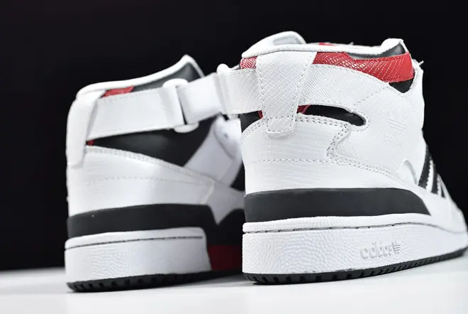 Giày Adidas Forum Mid Footwear 'White Black' BY4375 - Ảnh 5