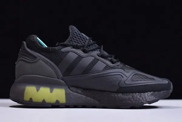 Alternative view of Giày Adidas ZX 2K Boost 'Black Solar Yellow' FV8453