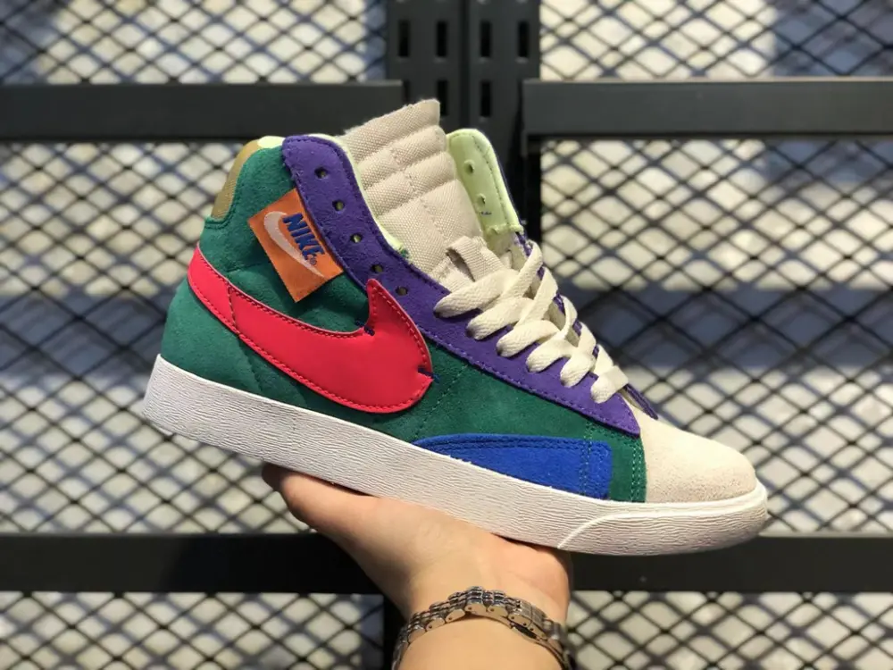 Giày Nike Wmns Blazer Mid Rebel 'Multi-Color' CQ7786-561 - Ảnh 4