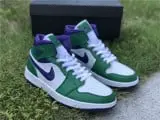 Alternative view of Giày Nike Air Jordan 1 Incredible Hulk 554724-300