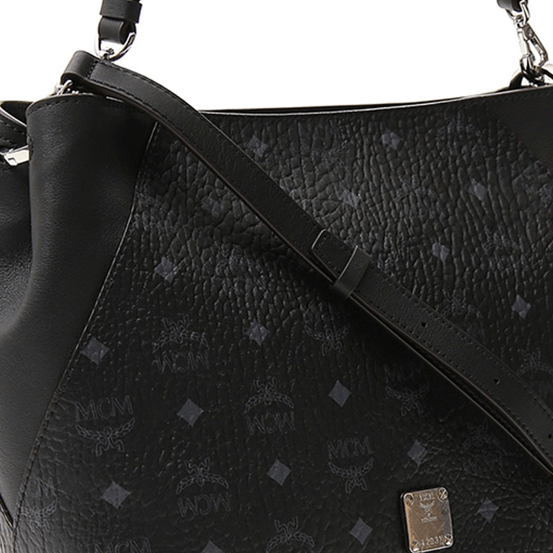 Túi MCM Klara Hobo in Visetos MWH9SKM86BK001 - Ảnh 4