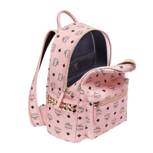 Alternative view of Balo MCM Women's Pink Pvc Backpack MMK7AVE37PZ001