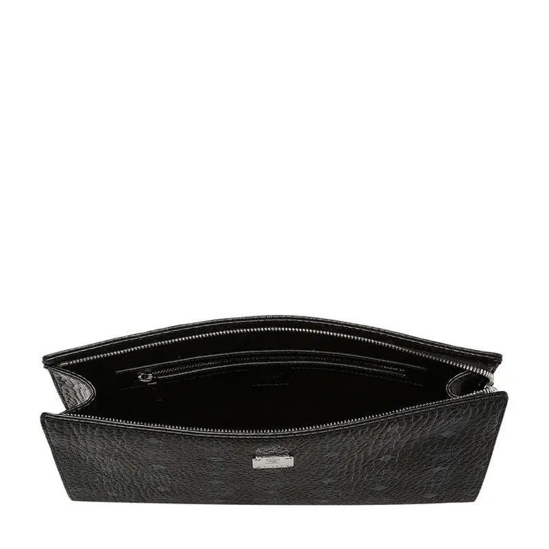 Túi MCM Zip Pouch Visetos 'Black' MXZ8SVI70BK001 - Ảnh 4