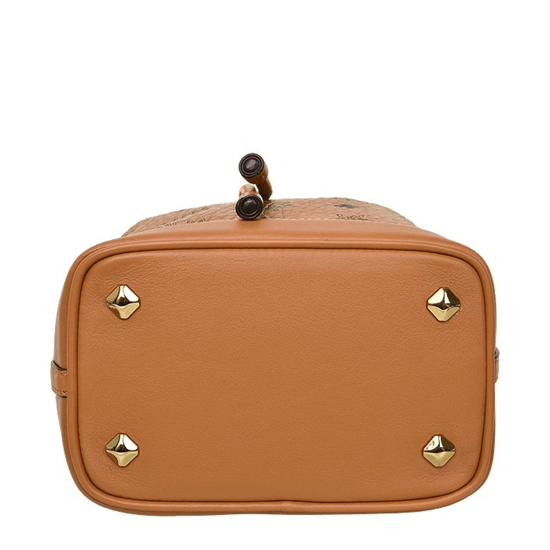 Túi MCM Zoo Rabbit Drawstring in Visetos MYZ8AXL45CO001 - Ảnh 4