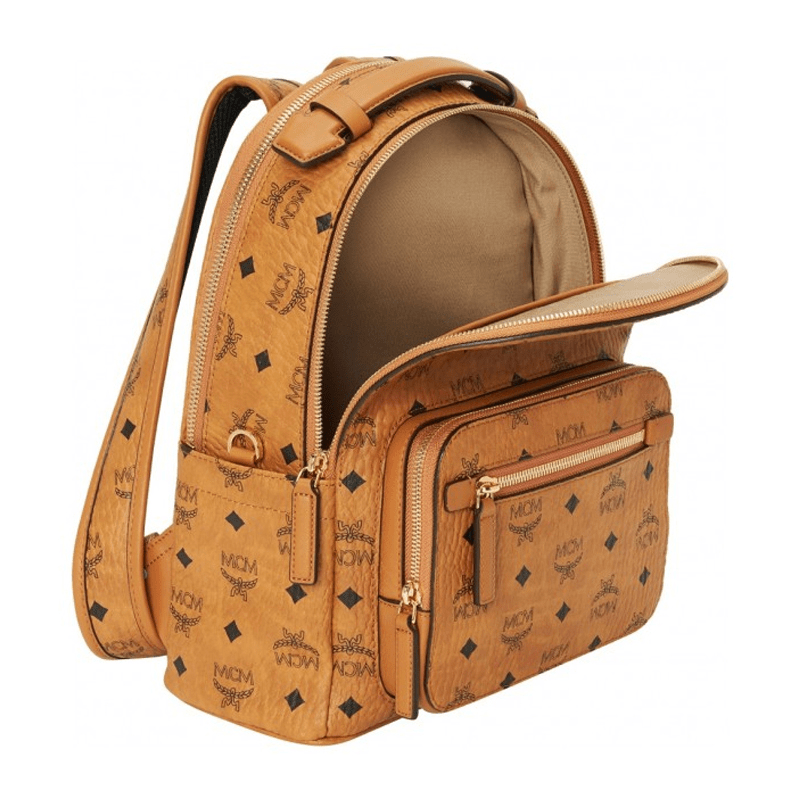 Balo MCM Stark Backpack Visetos 'Cognac' MMKASVE11CO001 - Ảnh 2