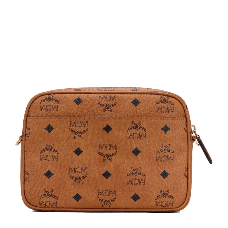 Alternative view of Túi MCM Klassik Crossbody Visetos 'Cognac' MMRASKC06CO001