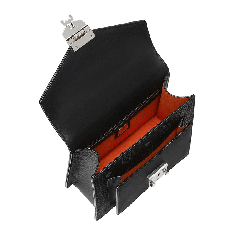 Túi MCM New Handbags Pvc 'Black' MWE8APA69BK001 - Ảnh 3