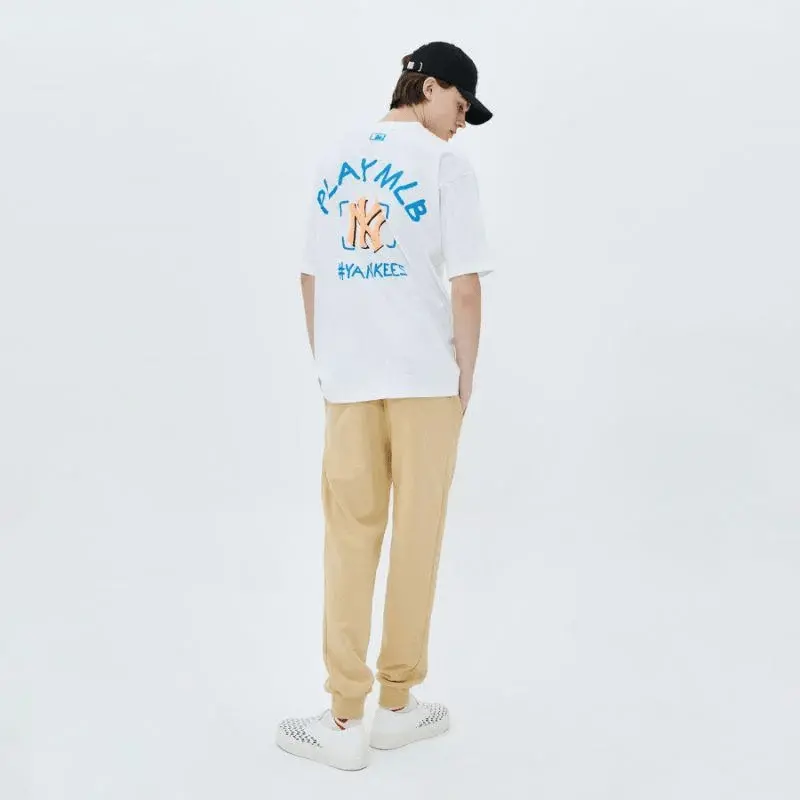Áo MLB T Shirt New York Yankees White 31TS06031-50W - Ảnh 4