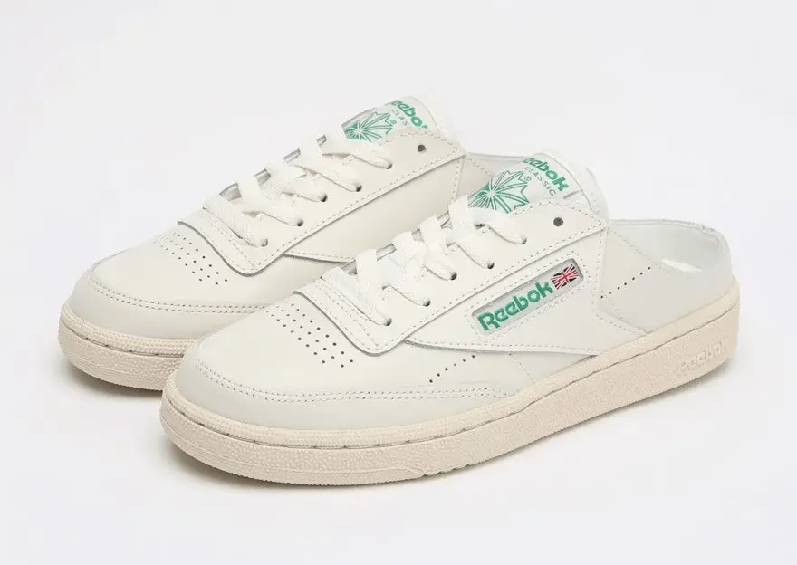Giày Reebok Club C 85 Mule 'White' FX4218 - Ảnh 5