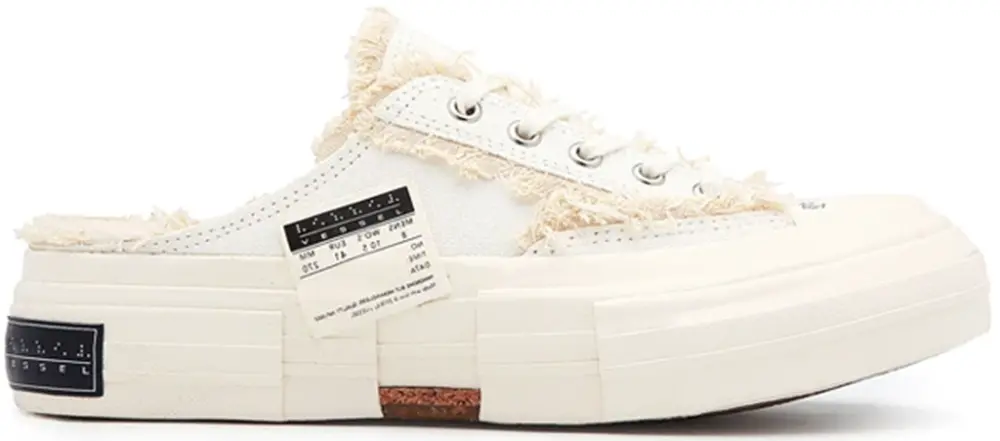 Giày XVESSEL G.O.P. Slip On 'White' S20X005W